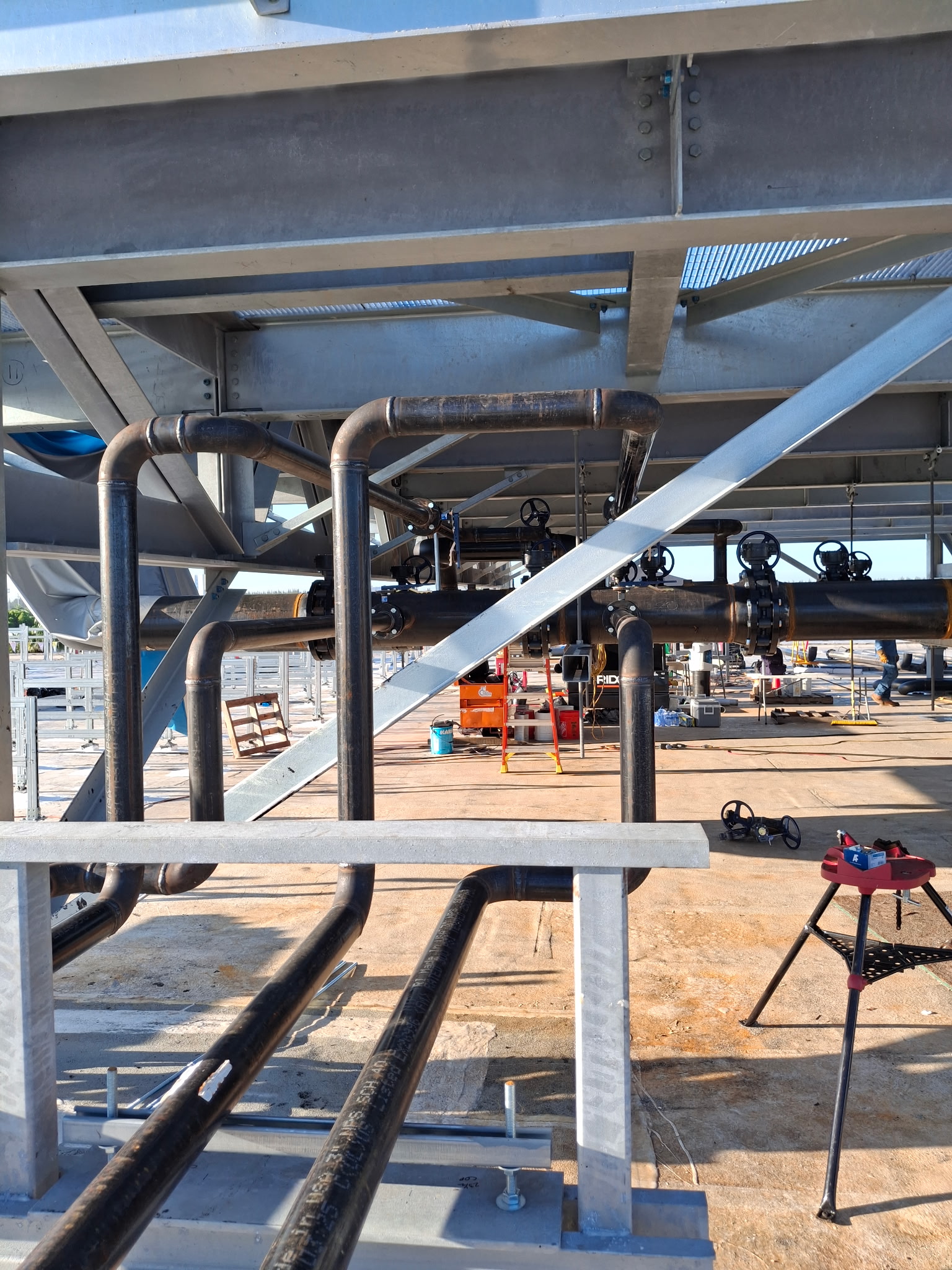 Mechanical piping project: Radius Data Center - Miami FL